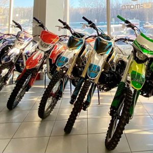 Большой выбор мотоциклов и питбайков BSE в салоне ATVARMOR в Москве